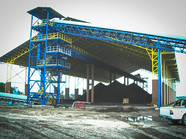 Mukah Coal Stockyard